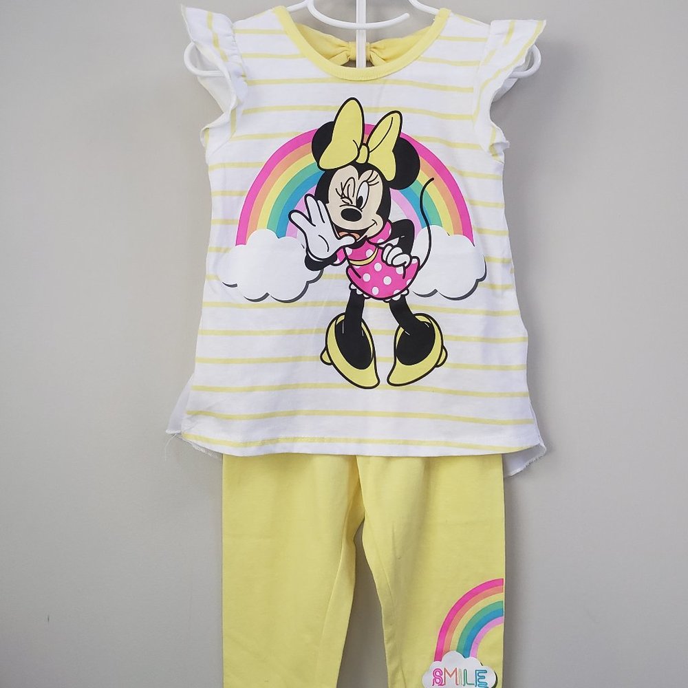 DISNEY Toddler Shirt And Capri Set 👸
